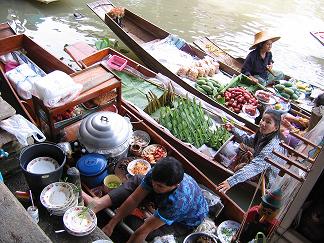 marché flottant