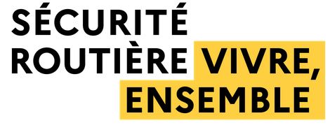 Logo securite routiere vivre ensemble